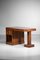 Brutalist Desk in Solid Oak by Charles Dudouyt 6