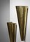 Modernist Curved Wall Sconces in Brass, Set of 2 5