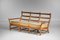 3-Seater Solid Oak Sofa by Guillerme et Chambron, 1960s 15