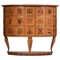 Italian Marquetry Sideboard with Floral Decoration 1