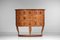 Italienisches Intarsie Sideboard mit Floraler Dekoration 3