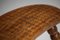 French Solid Oak Tripod Stool, 1950s, Image 7