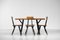 Scandinavian Dining Room Set by Ilmari Tapiovaara for Laukaan Puu, 1950s, Set of 5, Image 4