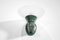 Vintage Keramik Wandlampen mit Glas Lampenschirmen, 1950er, 2er Set 5