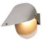 Swedish Grey Metal Lacquered Wall Lamp by Charlotte Perriand, 1970s, Image 1