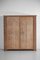 Modernist Wardrobe in Solid Wood by Jean Michel Franck 3