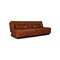 Franz Fertig Tema Brown Leather Sofa 2-Seater Function Sleeping Function 10