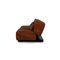 Franz Fertig Tema Brown Leather Sofa 2-Seater Function Sleeping Function 13