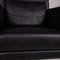 Jason Black Leather Chair from Walter Knoll / Wilhelm Knoll, Image 3