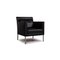 Sedia Jason in pelle nera di Walter Knoll / Wilhelm Knoll, Immagine 1