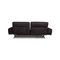 Grey Leather 3-Seater Sofa from Koinor 14