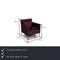 Jason Dark Red Leather Chair from Walter Knoll / Wilhelm Knoll 2
