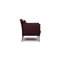 Chaise Jason en Cuir Rouge Foncé de Walter Knoll / Wilhelm Knoll 9