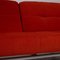 Smala Red Fabric 3-Seater Sofa from Ligne Roset 4