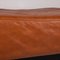 Tema Brown Leather Stool from Franz Fertig 3