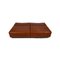 Tema Brown Leather 2-Seater Sofa from Franz Fertig 3
