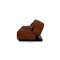 Tema Brown Leather Sofa Set from Franz Fertig, Set of 3 14