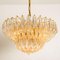 Large Six-Tier Crystal Chandelier from Mazzega, 1960s 10