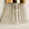 Textured Murano Glass & Brass Sconce from Hille, 1960s 10