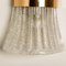 Textured Murano Glass & Brass Sconce from Hille, 1960s, Image 10