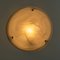 Lampada da parete o ad incasso in vetro di Murano soffiato, 1965, Immagine 5