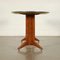 Veneered Wood & Back-Treated Glass Table, Italy, 1950s, Image 3
