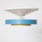 Blue & Yellow Wall or Ceiling Light by Louis Kalff for Philips, Image 2