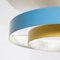 Blue & Yellow Wall or Ceiling Light by Louis Kalff for Philips 7