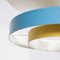 Blue & Yellow Wall or Ceiling Light by Louis Kalff for Philips, Image 7