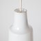 White Milk Glass Hanging Lamp, Image 4