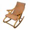 Mid-Century Bentwood Rocking Chair, Czechoslovakia, 1960s 3