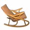 Mid-Century Bentwood Rocking Chair, Czechoslovakia, 1960s 11