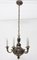 Vintage Historicizing Brass 5-Arm Chandelier 7