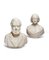 Marble Portrait Busts of Man and Woman, 19th Century, Set of 2, Image 11