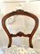 Antique Victorian Walnut Side Chairs, Set of 2, Image 4