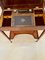 Antique Edwardian Inlaid Rosewood Freestanding Writing Desk, Image 9