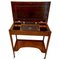Antique Edwardian Inlaid Rosewood Freestanding Writing Desk, Image 1