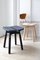 High Black Stained Oak Dom Stool by Marcos Zanuso Jr 6