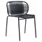 Black Cielo Stacking Chair by Sebastian Herkner 1