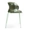 Olive Cielo Stacking Chair with Armrest by Sebastian Herkner 3