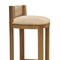Oak Bar Chair by Collector 3