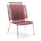 Purple Cielo Lounge High Chair by Sebastian Herkner 2