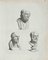 Thomas Holloway, Ancient Busts, Etching, 1810, Image 1