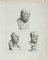 Thomas Holloway, Bustes Antiques, Gravure à l'Eau-Forte, 1810 1