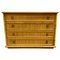 Wicker and Bamboo Chest of Drawers from Dal Vera, 1960s, Image 1