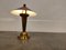 Art Deco Kupfer Mushroom Schreibtischlampe, 1930er 4