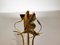 Brass Heron Floor Lamp by L. Galeotti for l'Originale, 1970s 4