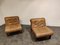 Vintage Leather Lounge Chairs, 1970s, Set of 2 4