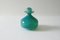 Turquoise Blue and Green Glass Vases from Mdina, 1960s, Set of 6 8