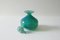 Turquoise Blue and Green Glass Vases from Mdina, 1960s, Set of 6 9